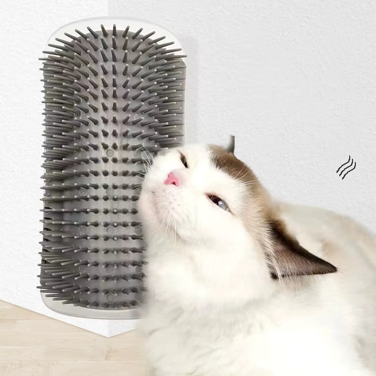 PurrCorner™ Self-Grooming Cat Massage Brush.